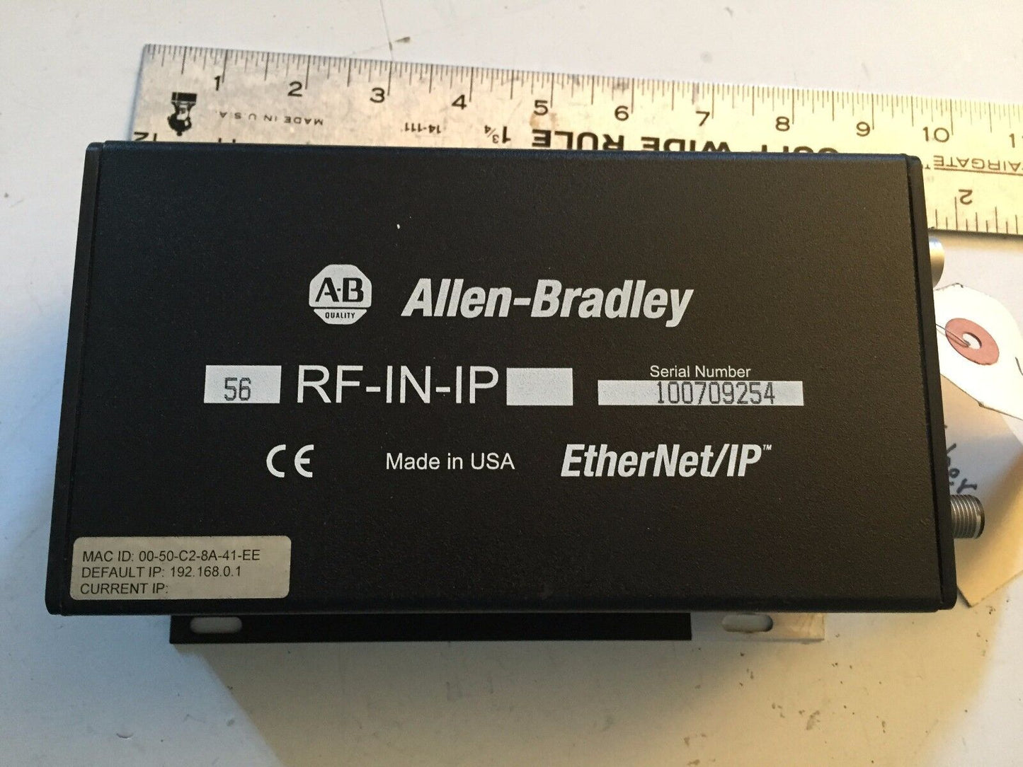 Allen Bradley 56Rf-In-Ip High-Frequency Rfid Transceiver Ethernet/Ip,Cg