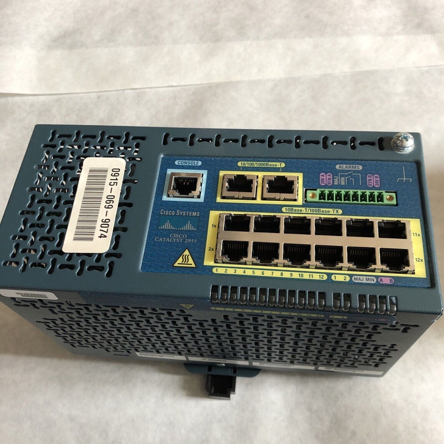 Cisco Cnm9d30cra Catalyst 2955,Cisco Ws-C2955t-12, Ethernet Switch,Eb,Ay