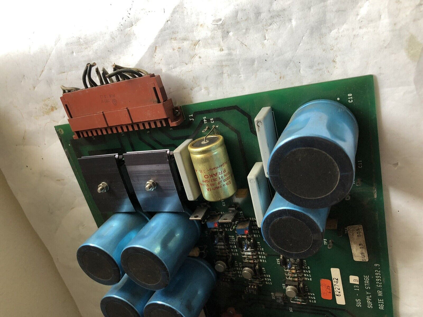 Agie Sus-13 B Supply Stage Pcb Boards,Edm  Nr. 629992.9 622742,Tn