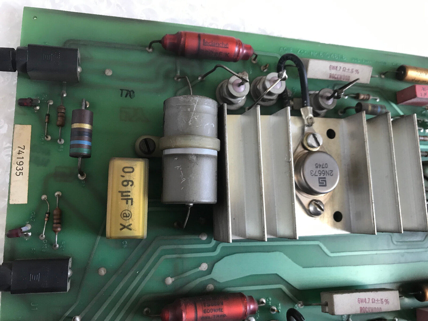 Agie Zch. 610481.8 20D Power Module,Agie 610481.8 Board Ejg2501b Edm 741935,Si