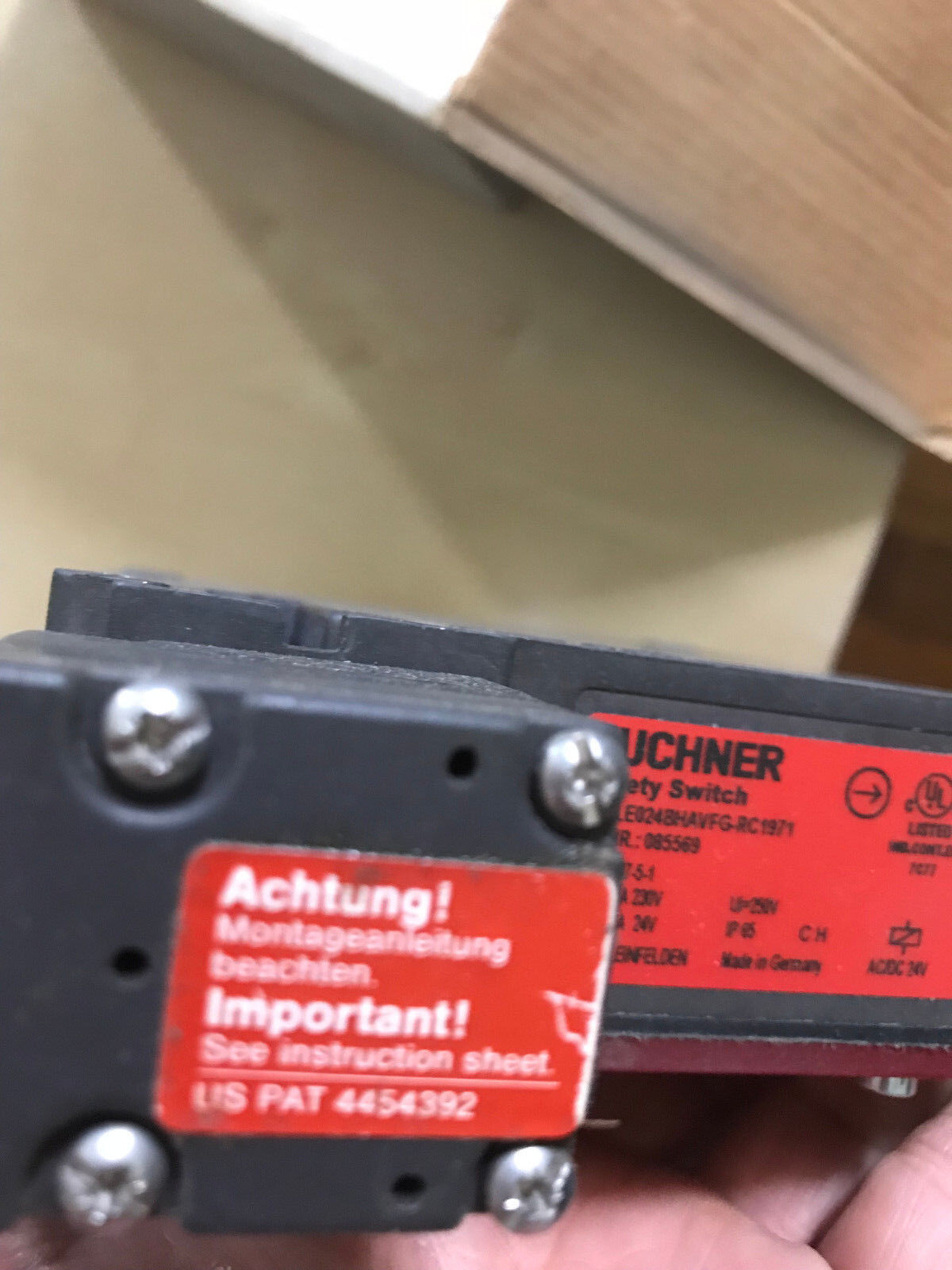 New Euchner Tz1le024bhavfg-Rc1971 Safety Switch Tz,Tz1le024bhavfg-Rc1971,Bp