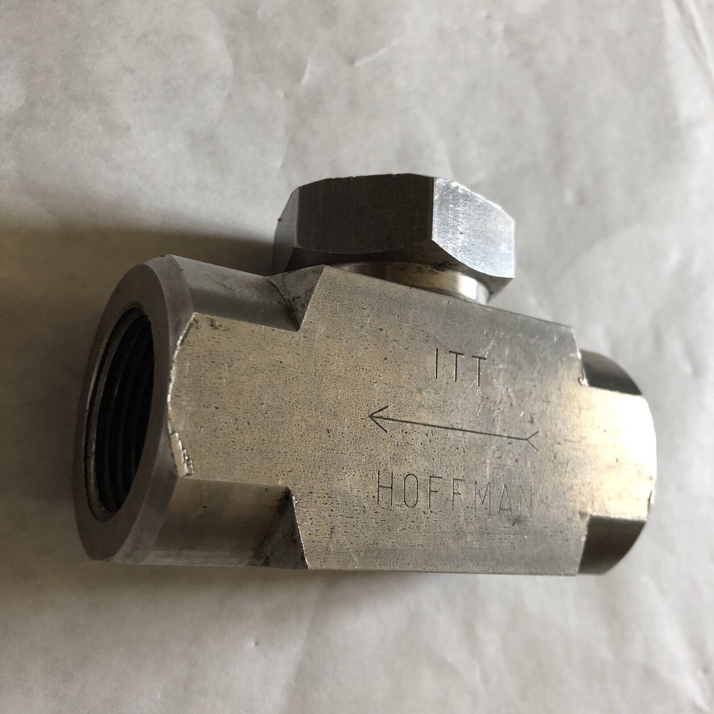 New Itt 658 Steam Trap 1" Npt,Hoffman 658 1" Npt Thermodisc Steam Trap,Br,Bu
