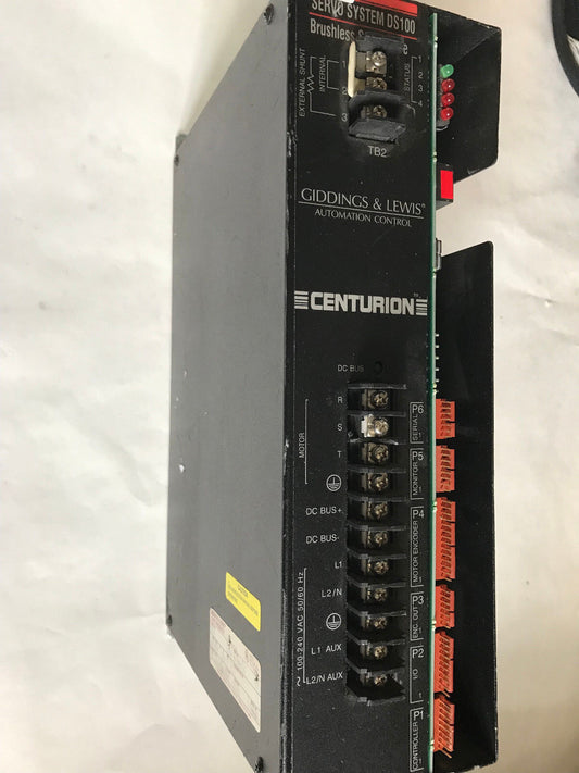 Centurion Ds110 Servo System Ds100,4013420113 Giddings & Lewis Ds110 Drive,Sr