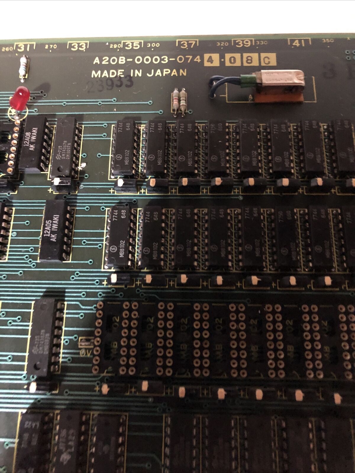 Fanuc A20b-0003-0744 08C, A350-0003-T744/06 Master Control Pc Board,Cw