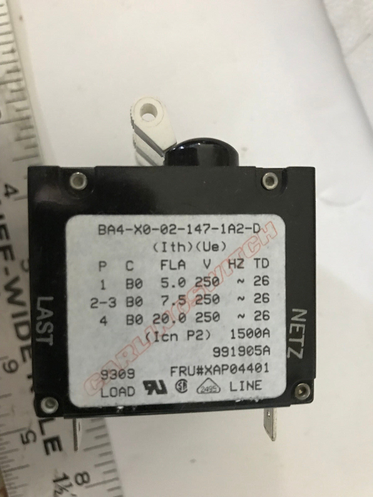 New Ba4-X0-02-147-1A2-D Carling Switch ,Em
