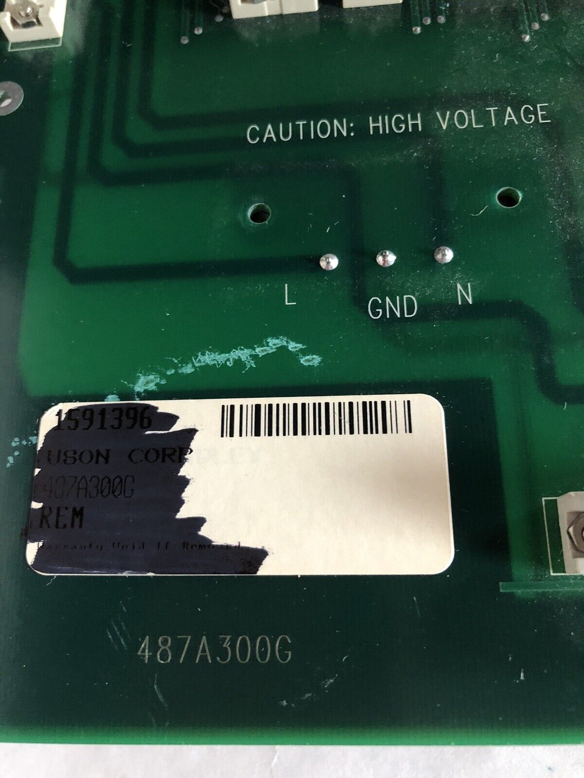 Uson 487A300g Corp Backplane For 4600 Leak Tester 486&386 Processor,Sg