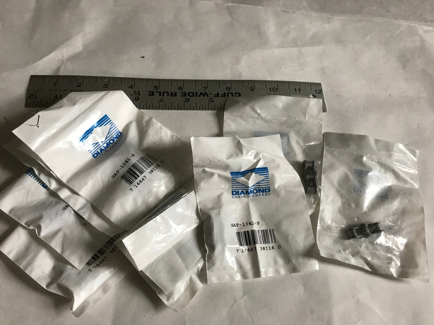 New Lot Of 10 Diamond Gap-1341-P 2-Pitch Offset Links For 41Ss Roller Chain,Aa