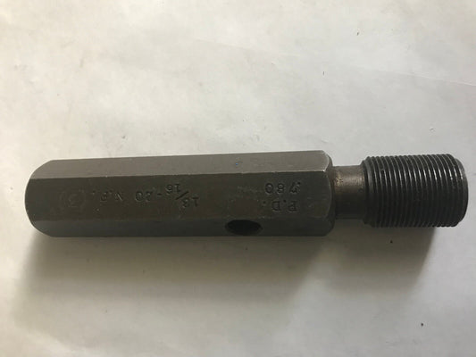 Go No Go  Thread & Plug Gauge 13/16-20 N.F  Pd .780  Sheffield 780,521,Er