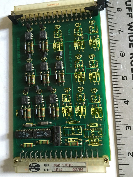 Indramat  Pak 1/01C Pcb Board,Fb