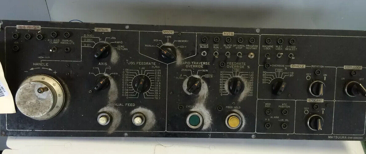 Matsuura En4-00609A Fanuc A860-0201-T001 Pulse Gen Interface Panel,Dj