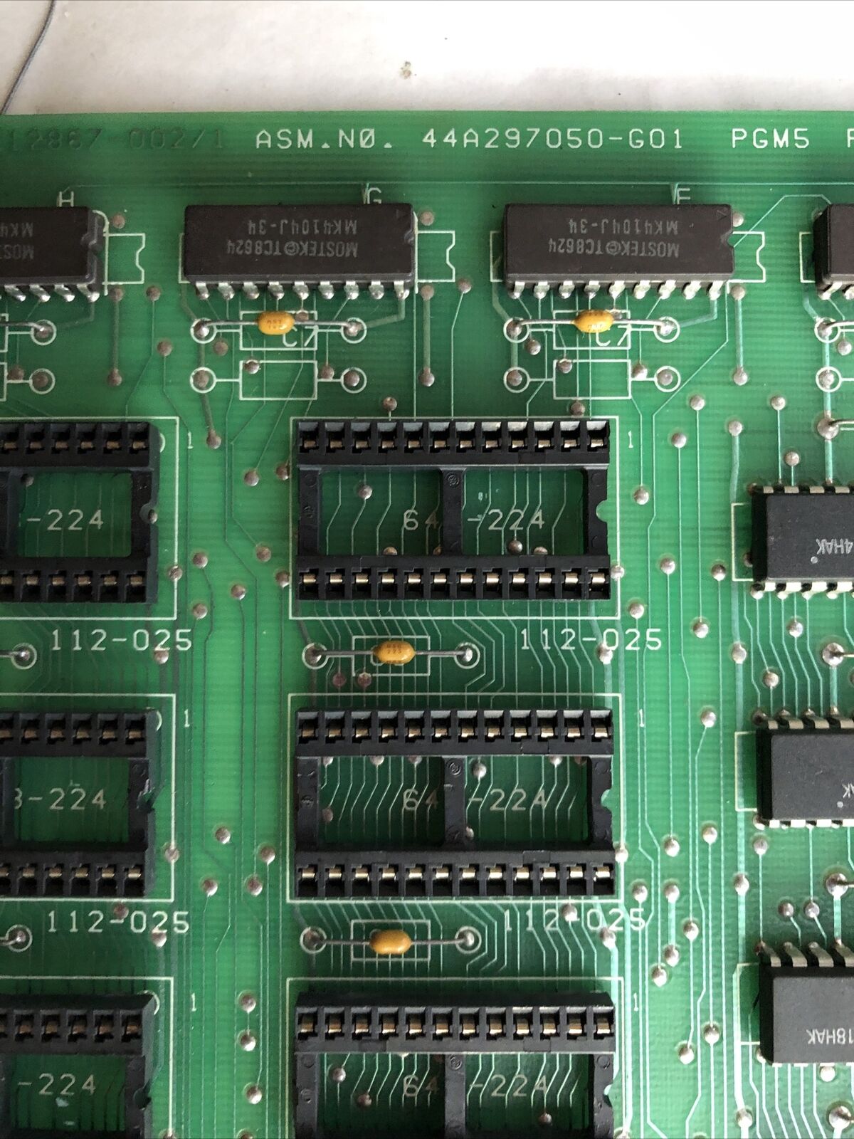 Ge Fanuc 44A297050-G01 Board Pgm5 Cnc,44A712748-001,44B712867-002/1,Fe