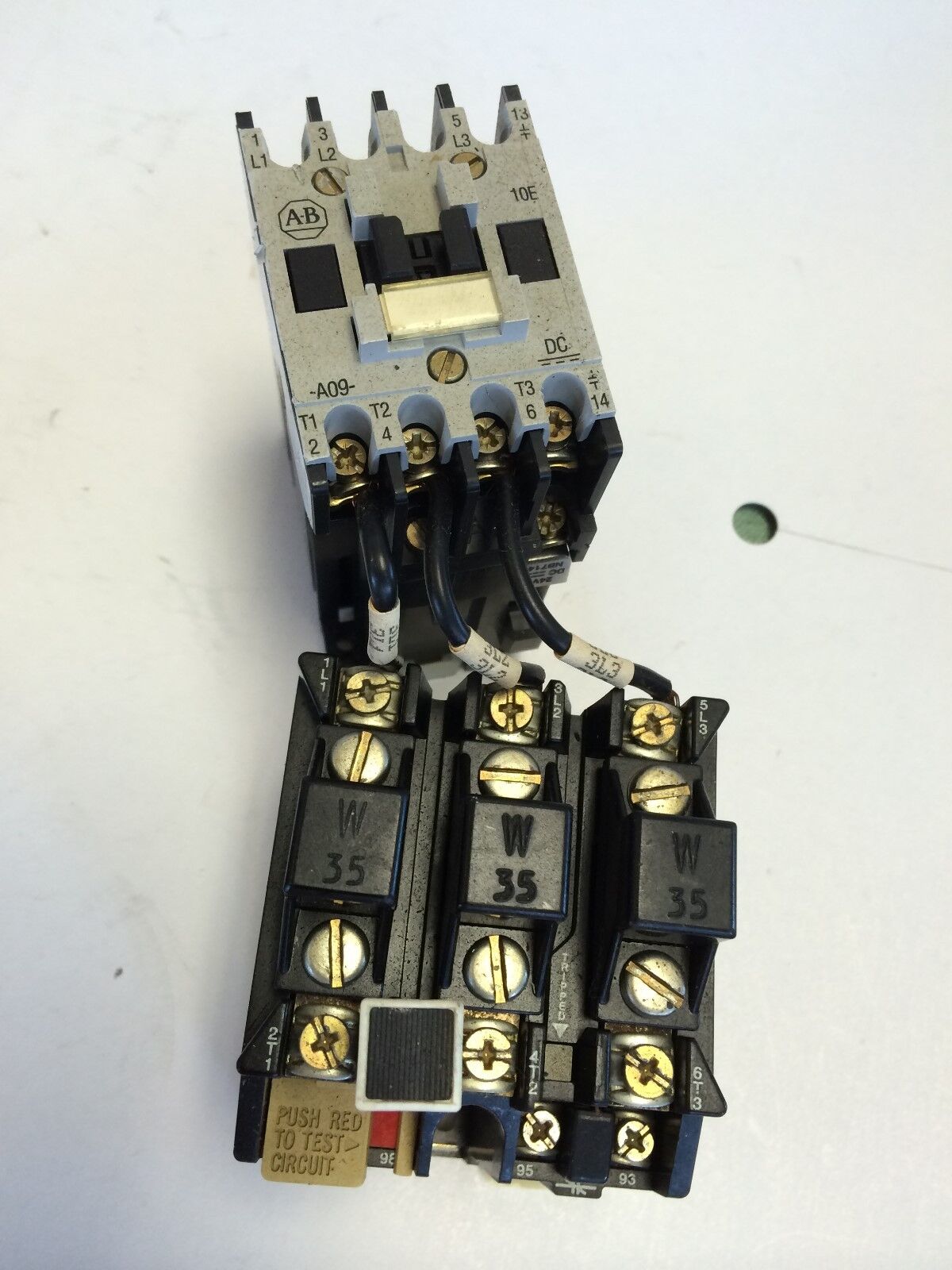 Allen Bradley 592 Jov16,Allen-Bradley 100-A09nz*3 B,24V Dc Overload Relay,Bc