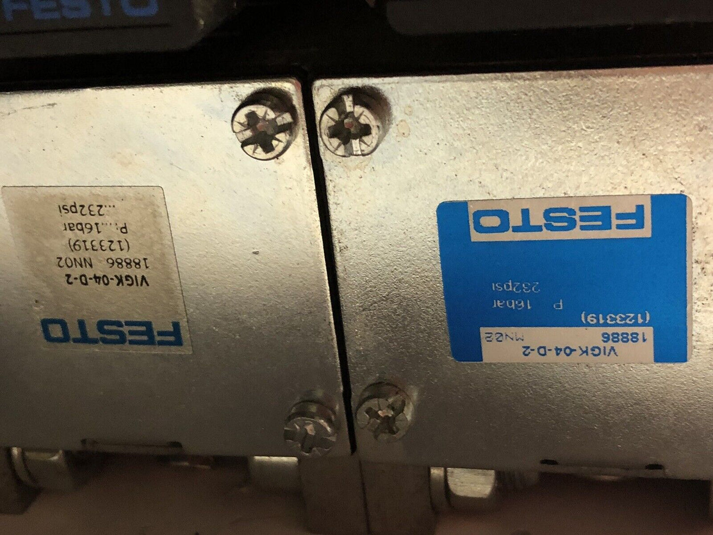 Festo Vimp-04-D-2 20859444 Muhx2-Zp-D-2-24G,Iepl04d2,Vigk-04-D-2 Valve,372735,Ev
