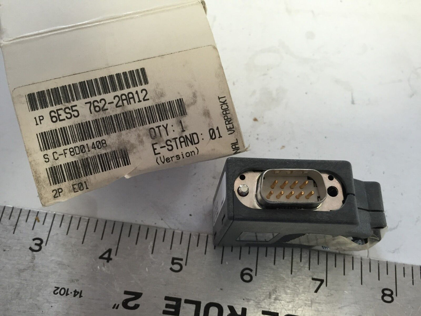 New Lot 2 Siemens 6Es5 762-2Aa12 Bus Connector Sinec L2 ,Ex