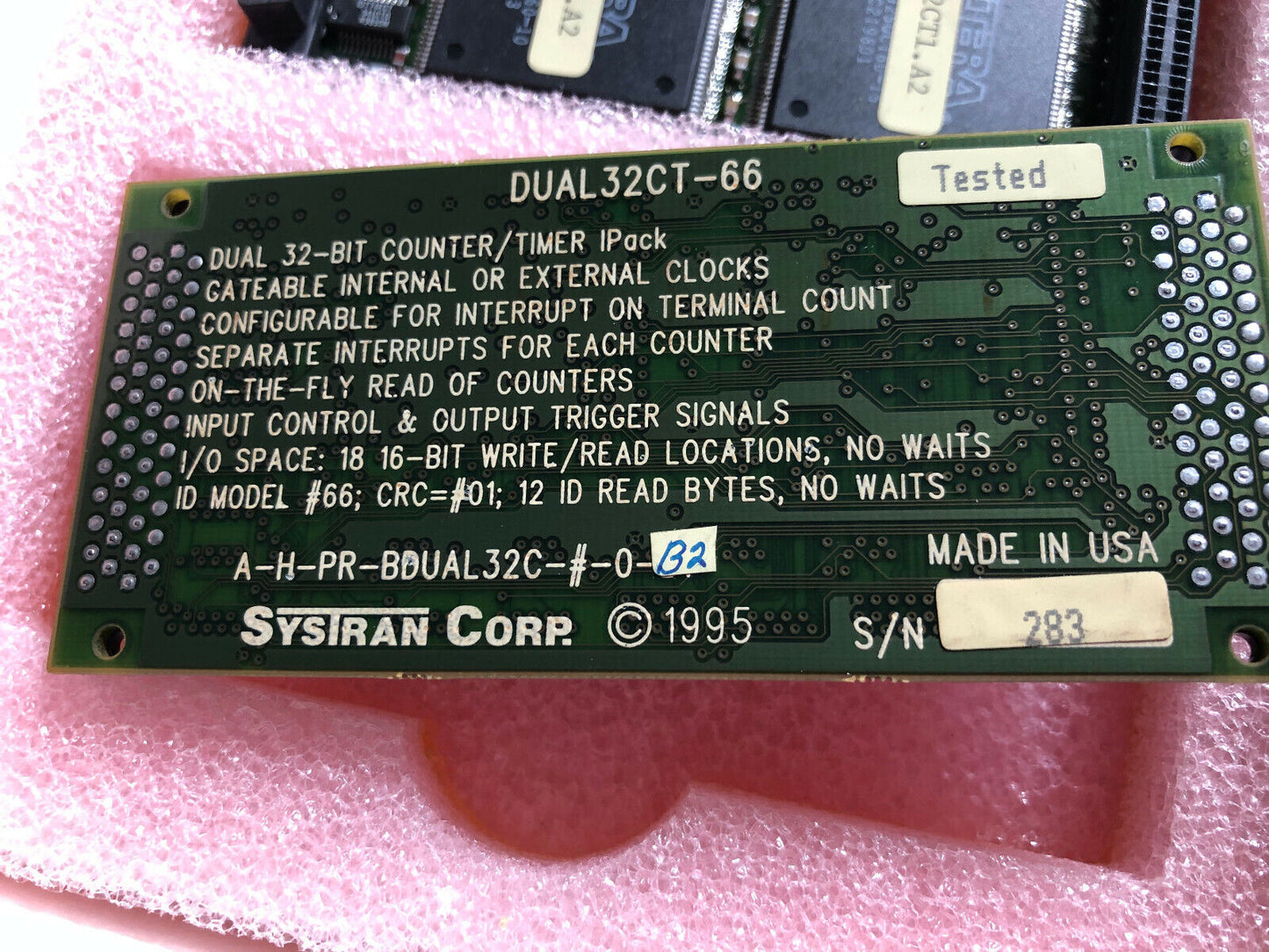 New Lot 2 Systran Bhas-Dual-32Ct,Dual32ct-66,A-H-Pr-Bdual32c-#-0-B2,D32ct1.A2,Sm