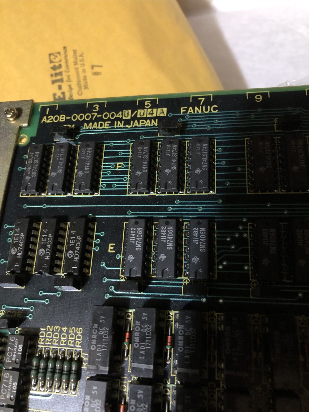Fanuc A20b-0007-0040/04A I/O Relay Pcb Board A20b-0007-0040,Bh