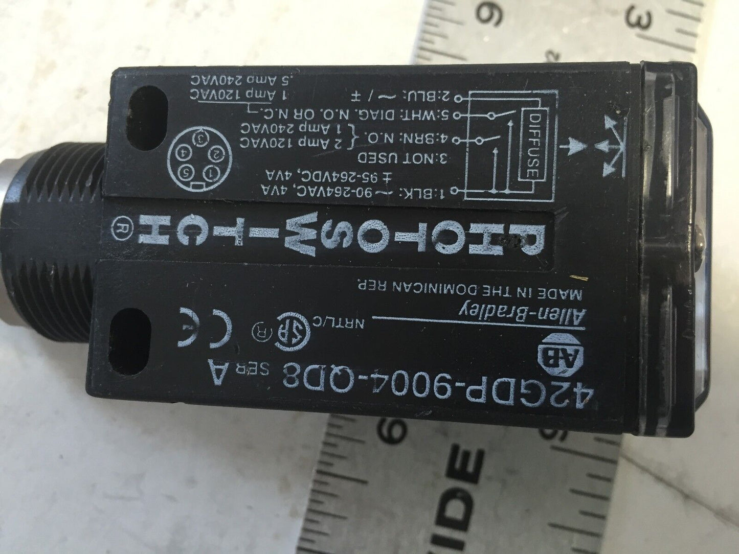 Allen Bradley 42Gdp-9004-Qd8 Photoswitch 42Gdp-9004-Qd8 Ser A Sensor,Bh