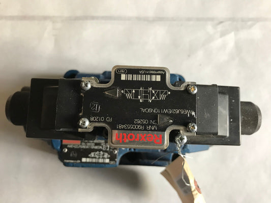 Rexroth 4Weh22j76/6Ew11gn9edal,4We6j62/Ew110n9dal Directional Hydraulic Valve,Sd