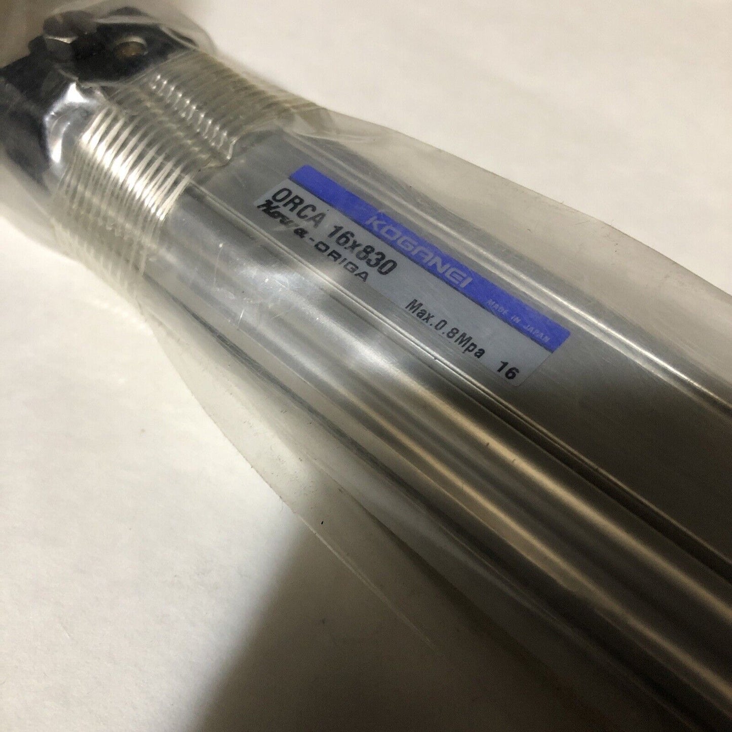 New Koganei Orca 16X830 Pneumatic Linear Actuator, 830Mm Travel,Ba