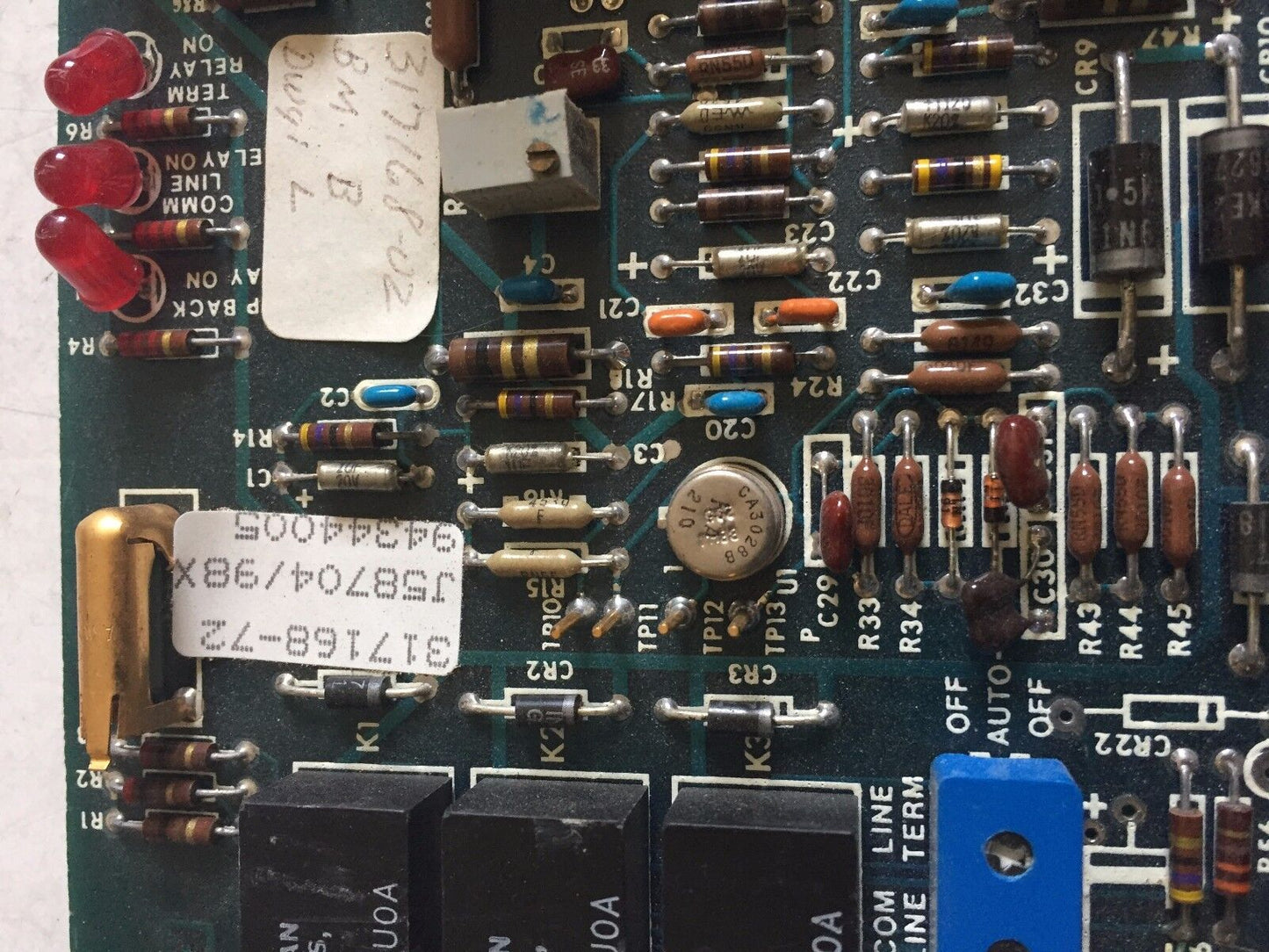 Forney 317168-72 Pc Board 31716872 Board,Cs