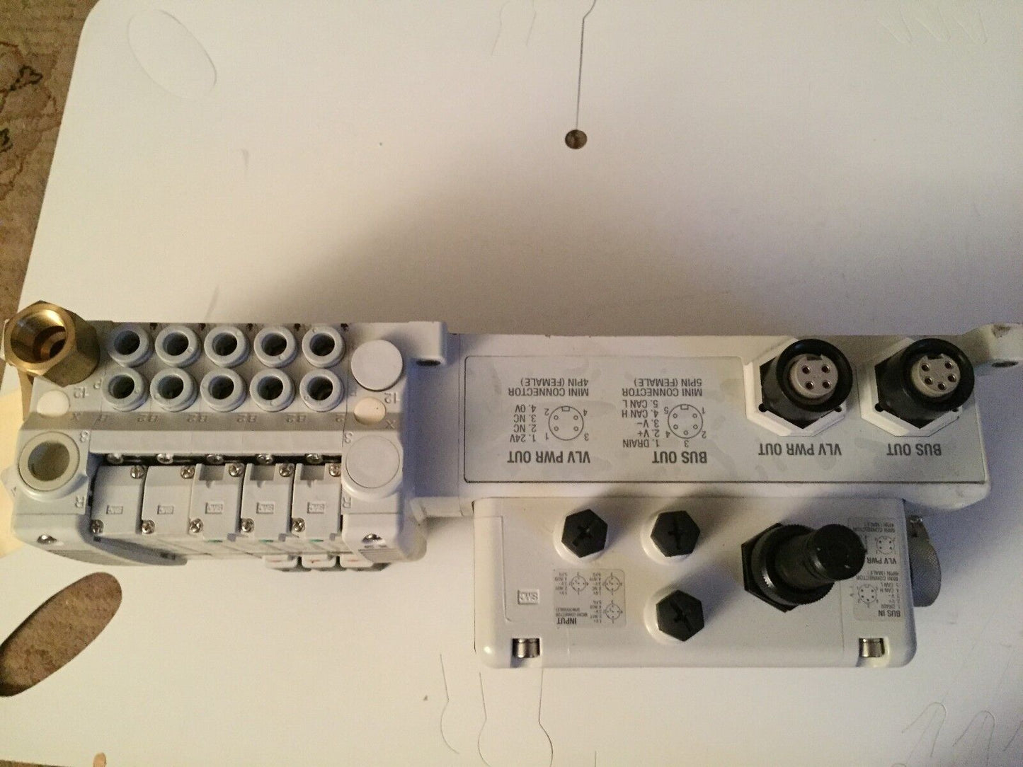 Smc Us2984-30,Ex230-Sdn1,Ex230-Cb2,Vvq2000-10A-1 Manifold Valve,Vqc2201n-5,Cg,Ch