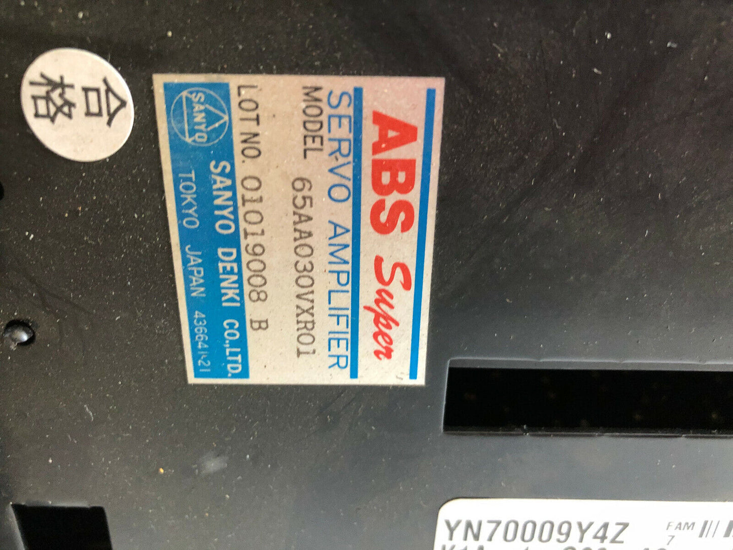Abs Super 65Aa030vxr01 Servo Drive Amplifier  Lot No  01019008B,65Aa030vxr01,Sc