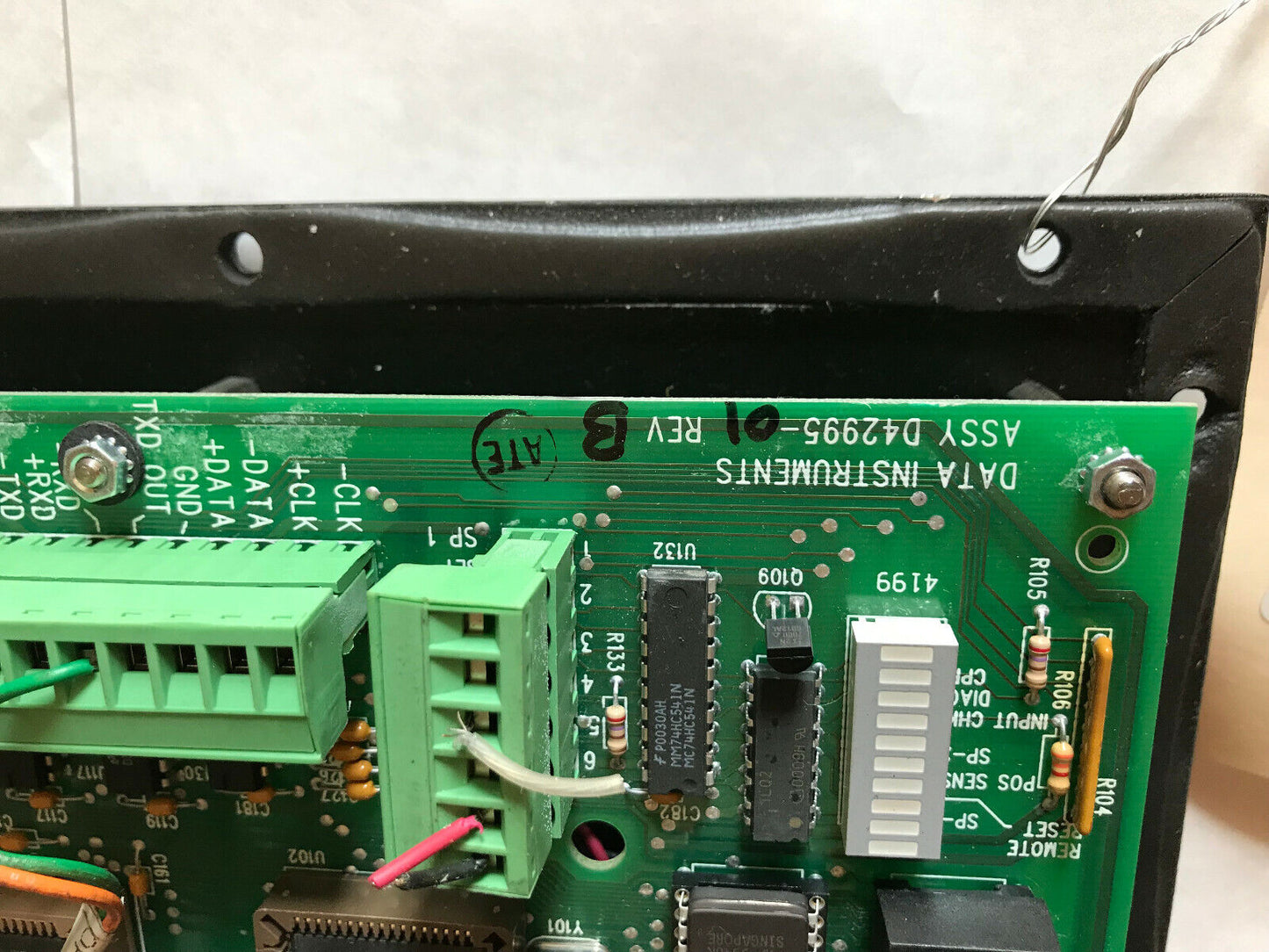 Honeywell 9671701 Machine Monitor,Honeywell Wintriss,Data D42995-01 Rev B,Sg