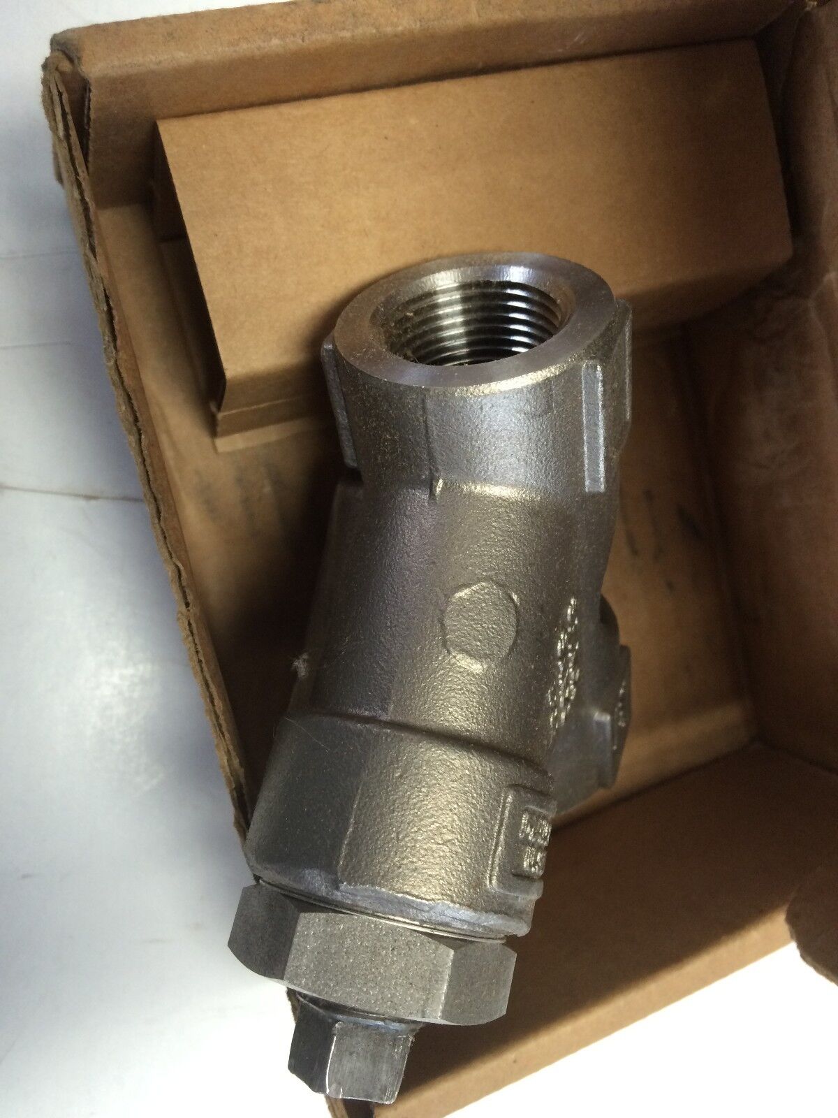 New 3/4" Npt Ss Spirax Sarco Epcp,A2045,A351 Cf8, Y Strainer Connector,Ce,Sl