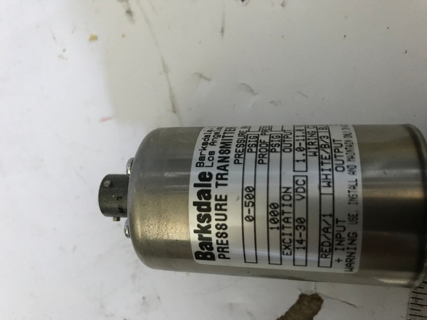 New Barksdale 426T2-08 Pressure Sensor Transducer 14-30Vdc 0-500 Psig,Em