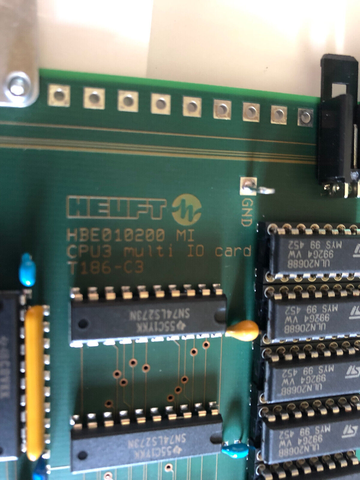 Heuft Hbe010200 Mi Cpu3 Multi Io Card T186-C3,Hbe10200 Circuit Board,Fm