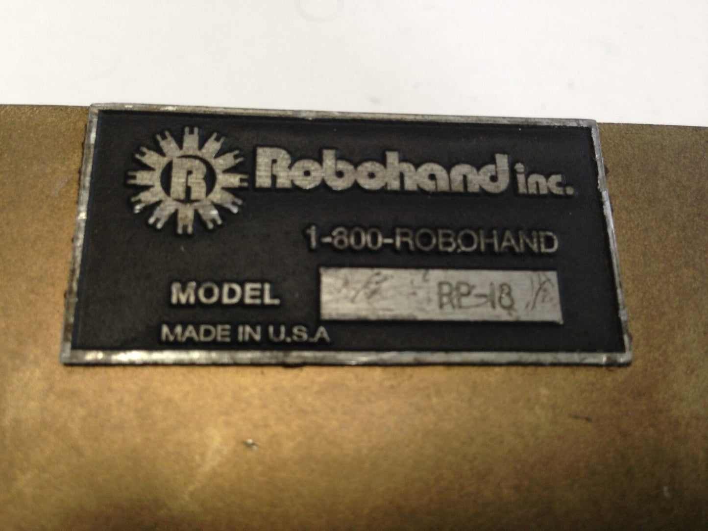 Robohand Rp-18 Double Wedge 2-Jaw Parallel Gripper,Fj