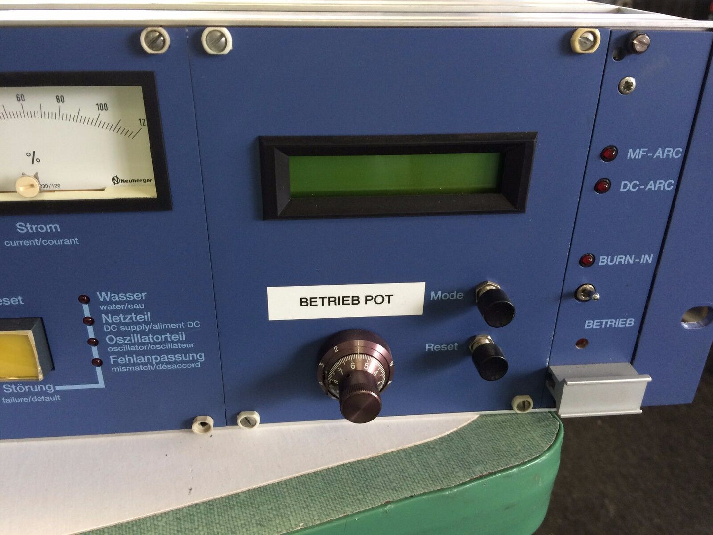Huttinger Tig 100/100 P,C40-1110, 137035 Rev 03, Controller,Ev
