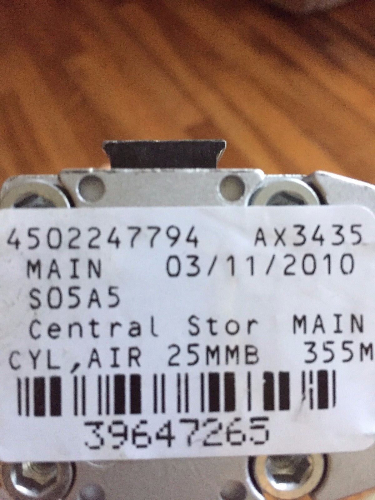 New Festo Dgpl-25-355-Ppv-A-Kf-B Pneumatic Linear Drive,Dgpl-25-35,120Psi Max,St