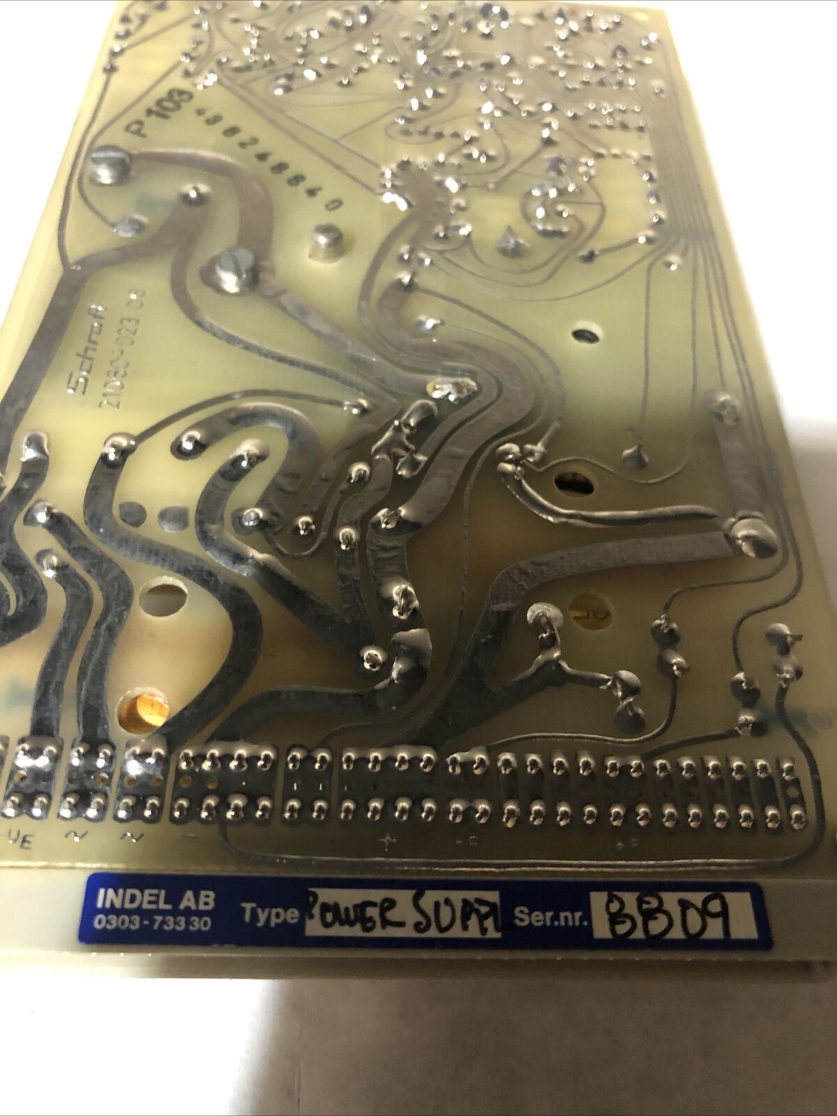 Indel 11003-002, 3,5-6,8 V, 5A Supply Schroff 21060-023/06,Bl