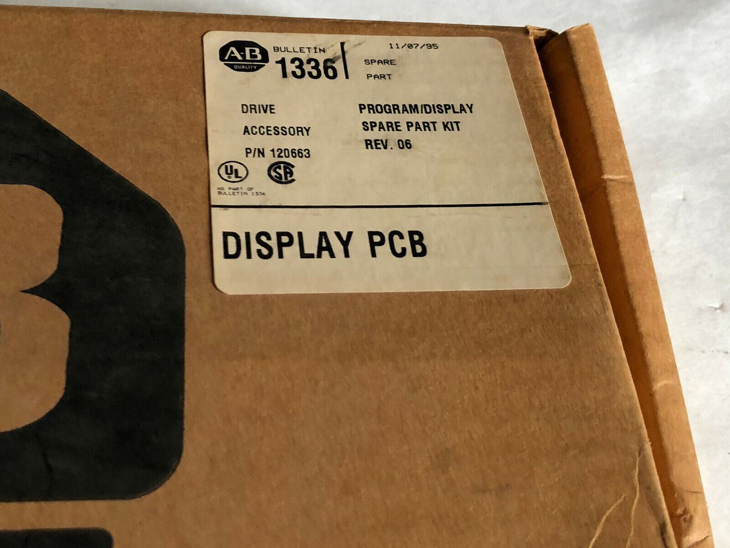 New Allen Bradley 120771 Rv.02,120663,Sp-120663 Display Keypad,6371-6,M113935,Ew