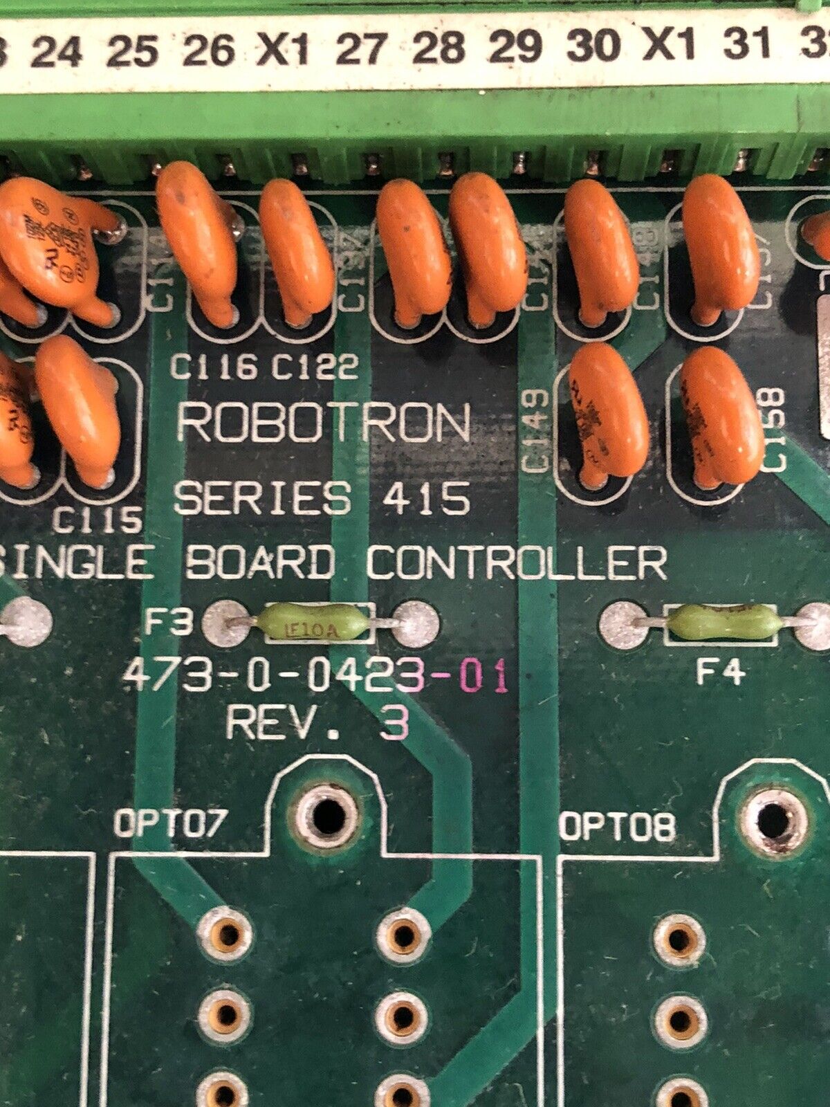 Robotron 503-2-0329-09,Series 415 Weld Controller 503-20329,V8.021,4730042301,Dk