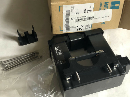 New Mitsubishi Electric Emu-Ct400 Current Sensor. 400A Ac, 460V Ac,Sv