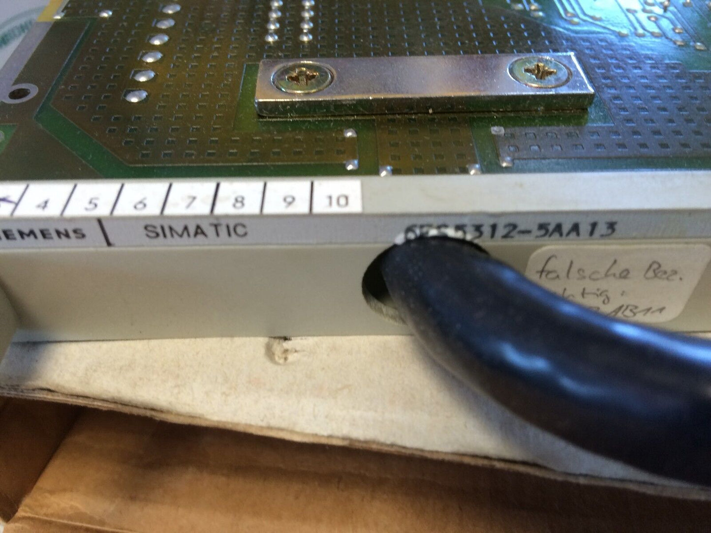 Siemens 6Es5312-5Aa13 Interface Module Cable 0.5 Meter,Ag