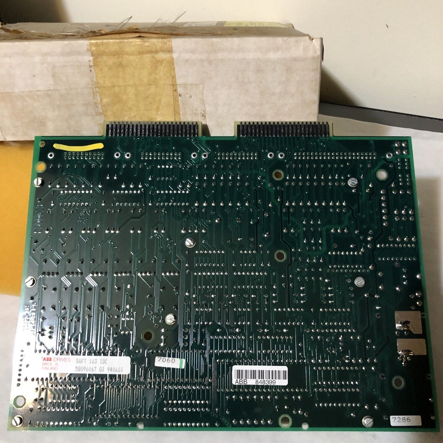 New Asea Brown Boveri Connection Board 58096067 Qj 940610,Abb Saft 163 Ioc,Bf