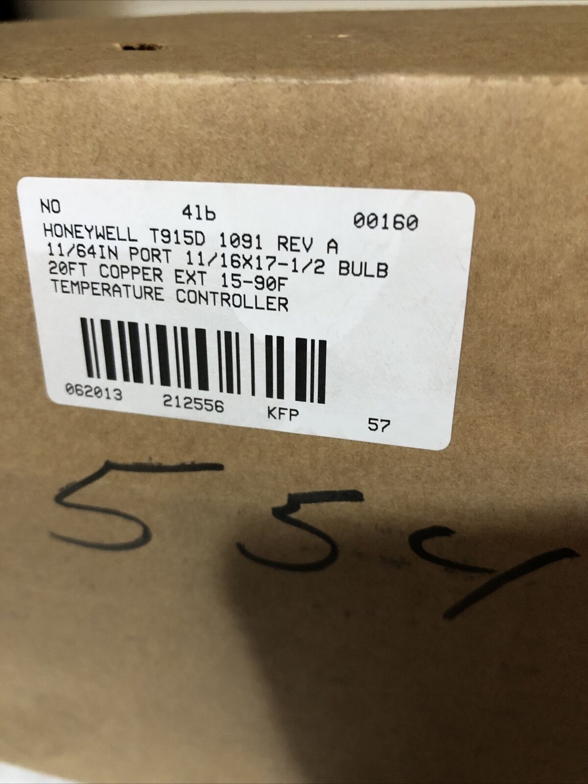 New Honeywell T915d 1091 Remote Proportional Temperature Controller D212556,Bv