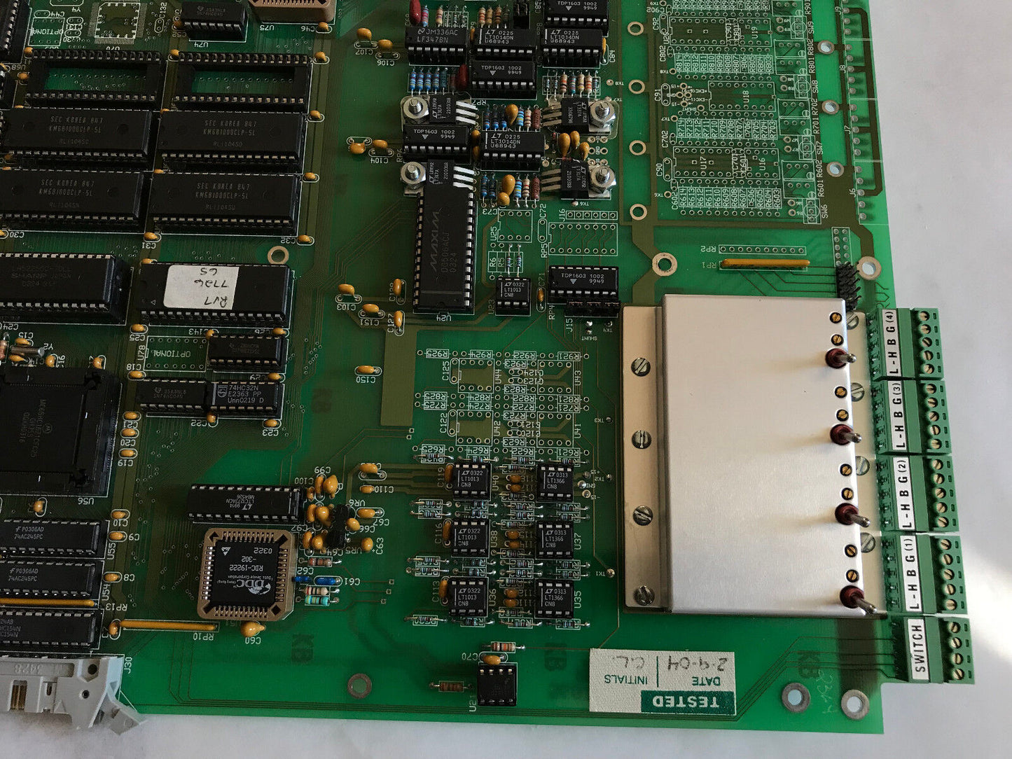 New 5687A-S1 Nt 1-0A Pcb Plc Control Board Rv7,2604,Switch,Resolver,Ad