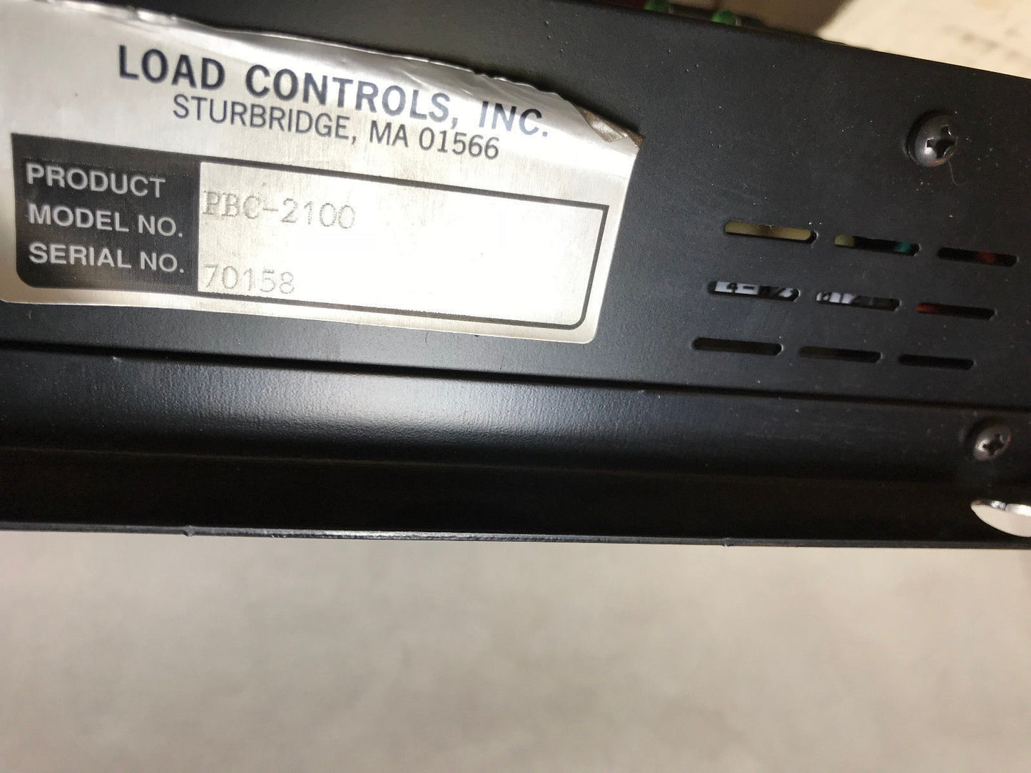 New Load Controls Pbc-2100 Compensator ,Ac