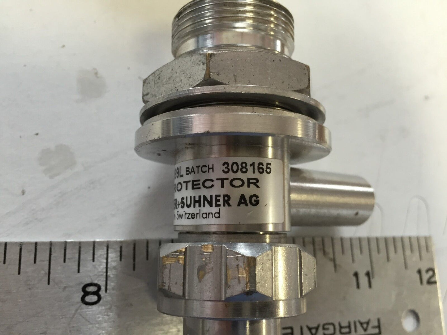 New Huber Suhner 3400.41.0099L Emp Protector Connector ,Sc