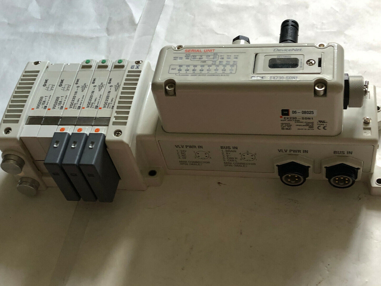 Smc Us2984-30,Ex230-Sdn1,Ex230-Cb2,Vvq2000-10A-1 Manifold Valve,Vqc2201n-5,Cg,Ch