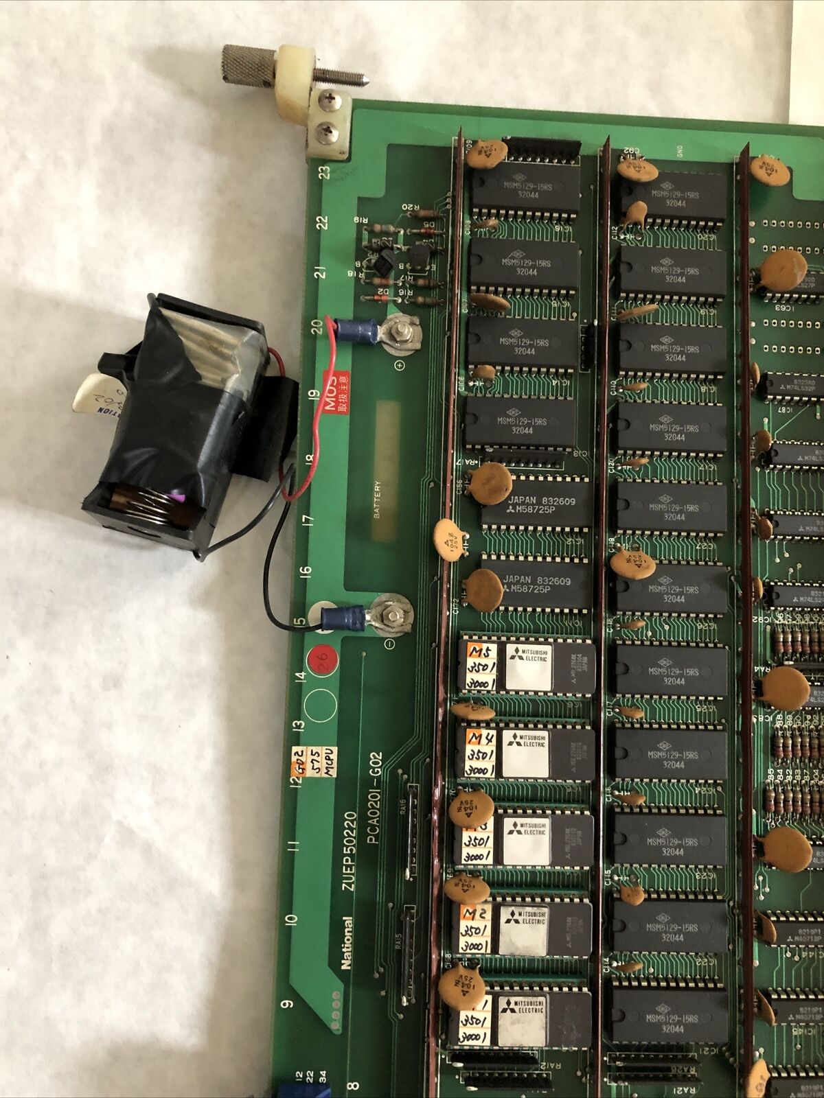 National Zuep 50220 , Pca0201-G02 Plc Circuit Board,Db