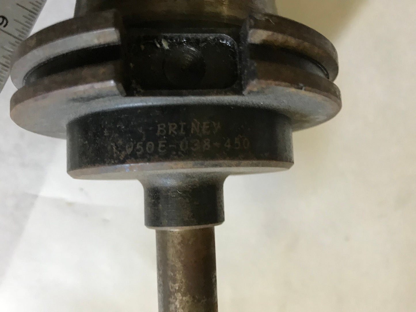 Briney V50e-038-450 Cat-50 3/8"Milling Tool Holder  Used,Ep