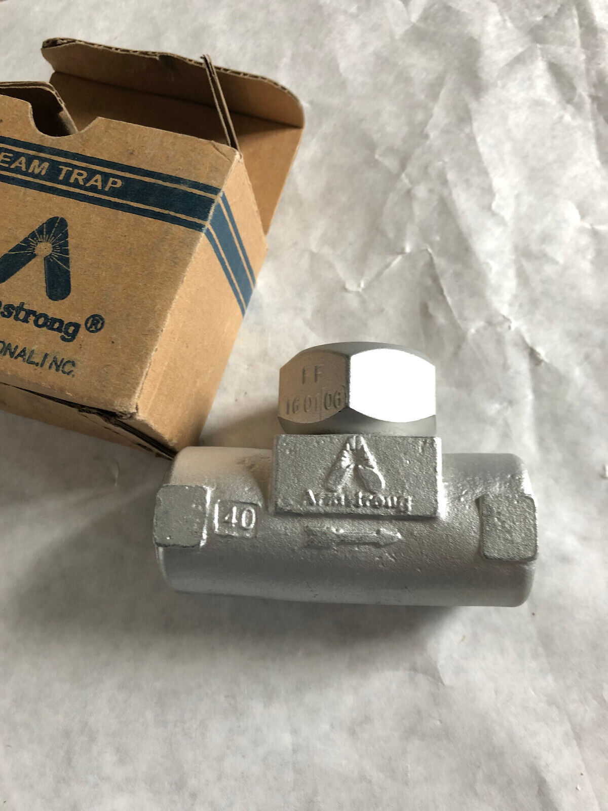 New Armstrong 3/8 Cd-33L,3/8" Cd33l Npt, 600 Psi, Disc Steam Trap,Ay