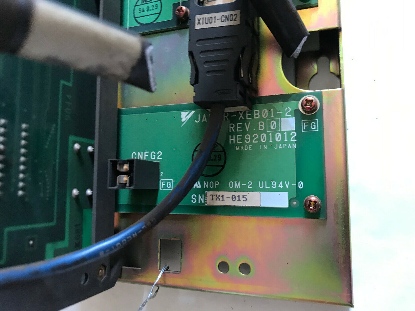 Yaskawa Jancd-Mio04,Jarcr-Xeb01-1,Jarcr-Xeb01-2 Insudtrial Df9201221-B0n,Sg