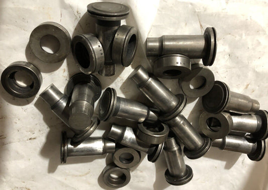 Lot 10 Sets Strippit Round .8125,.818 Punch Die, 0.8125" 13 Punches,10 Dies,To