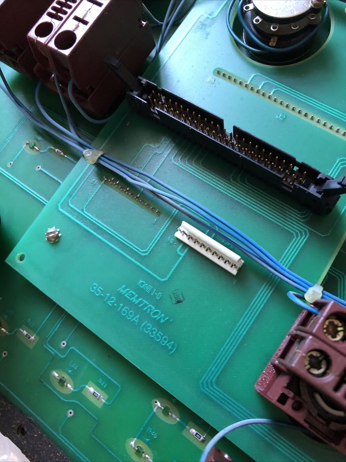 Memtron 35-12-169A (33594) Operators Panel,Bb